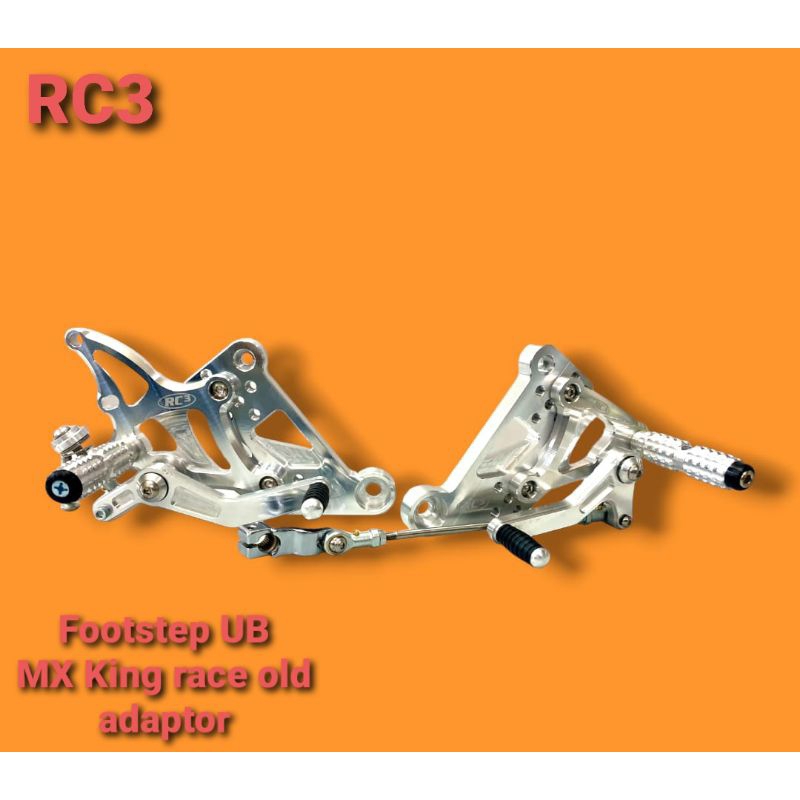 footstep foot step underbone ub RC3 mxking mx king race old adaptor adjustable