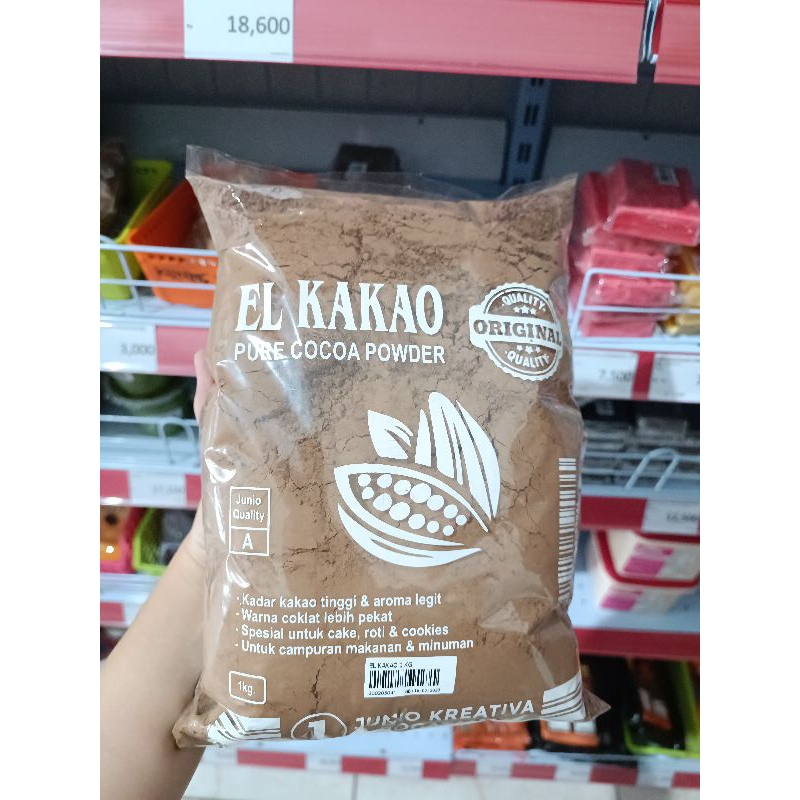 

[ 1 KG ] Coklat Bubuk Kakao Cacao Bubuk Coklat 1 Kg El Kakao