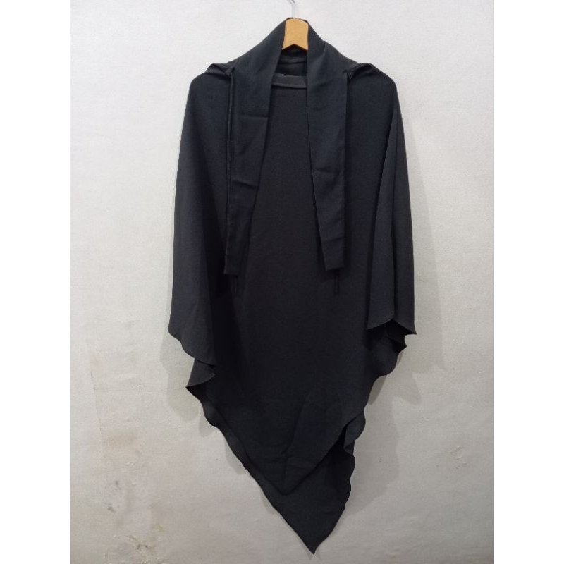 Preloved FK Long Triangle Aljenna Dark Grey