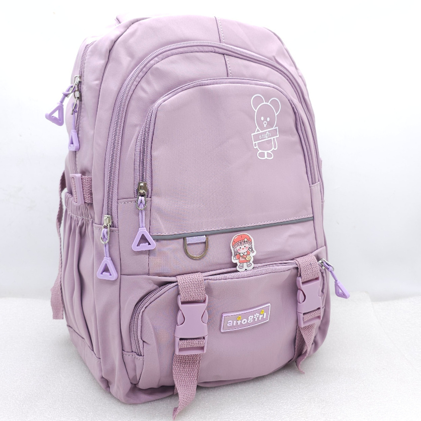RANSEL LAPTOP ALTO GIRL 18 INCH BANYAK RUANGAN / TAS SEKOLAH CEWEK SD SMP SMA KULIAH 18INCH SLOT BAN