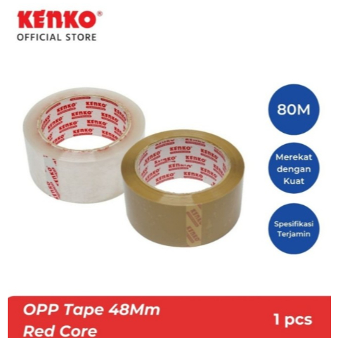 

KENKO - Lakban OPP - Bening Coklat TAPE 48mm