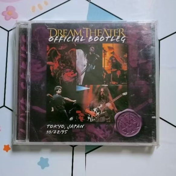 Kaset CD Second -Dream Theater "Official Bootleg Tokyo, Japan 10/28/95"