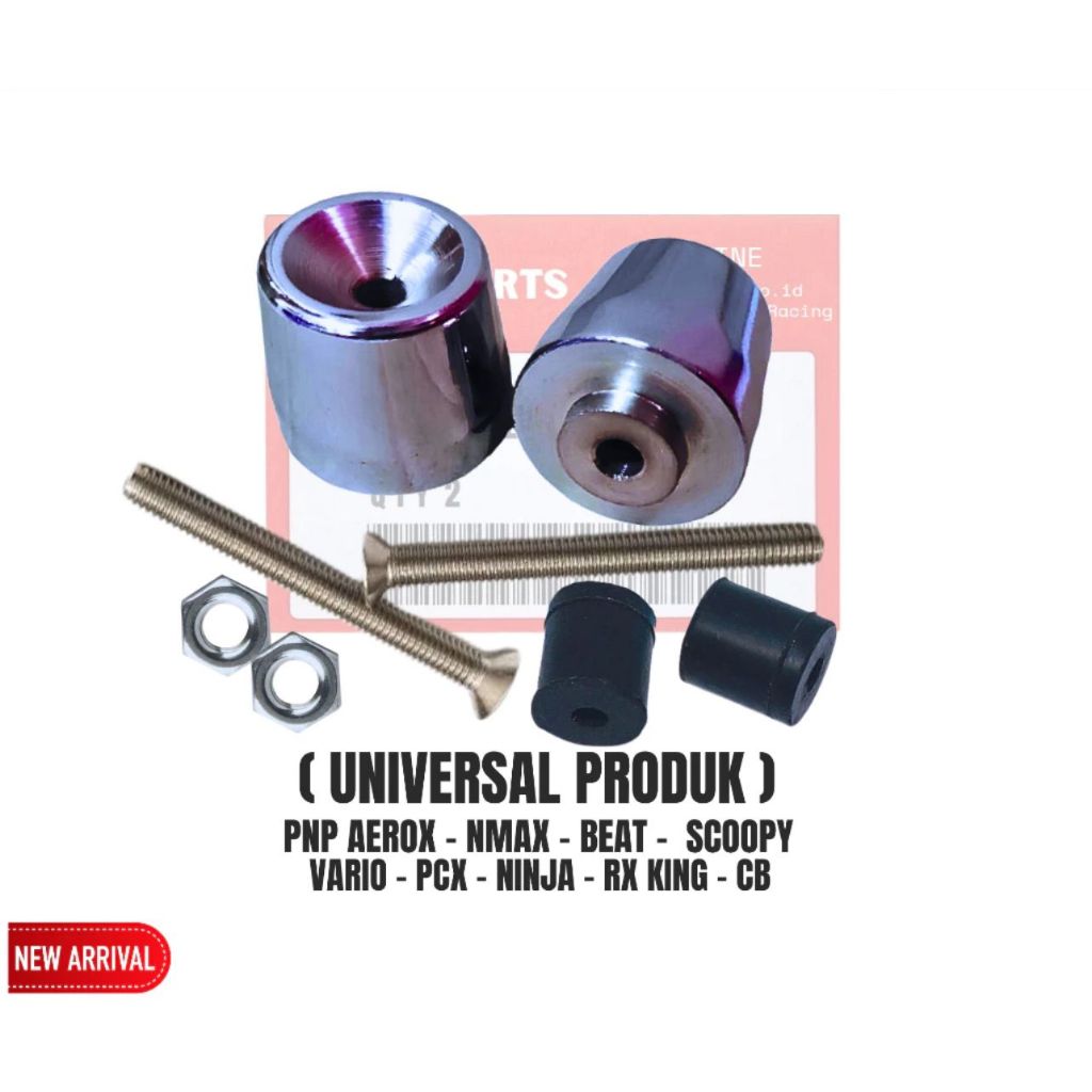JALU STANG PCX UKURAN BESAR KUALITAS ORI jalu bandul stang honda pcx original chrome stainlles berat