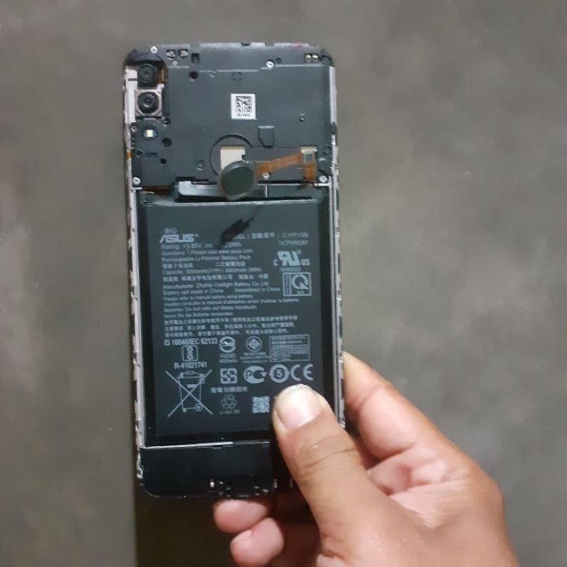 mesin asus zenfon max pro m2 minus lcd