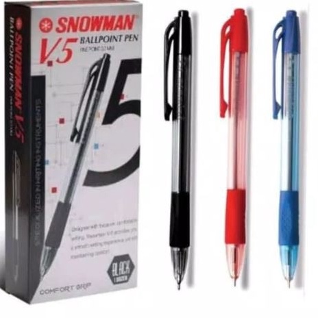 

KI3 PULPEN PEN SNOWMAN V5 LUSIN 12 PCS