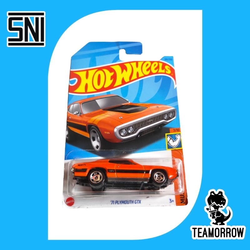 (166) HOT WHEELS 71 PLYMOUTH GTX