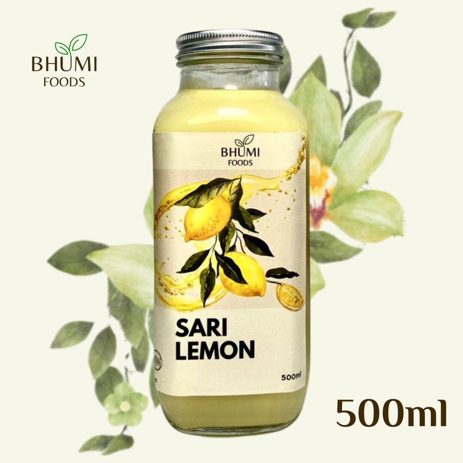 

Bhumi Foods Sari Lemon 500ml - Pure Lemon Pressed
