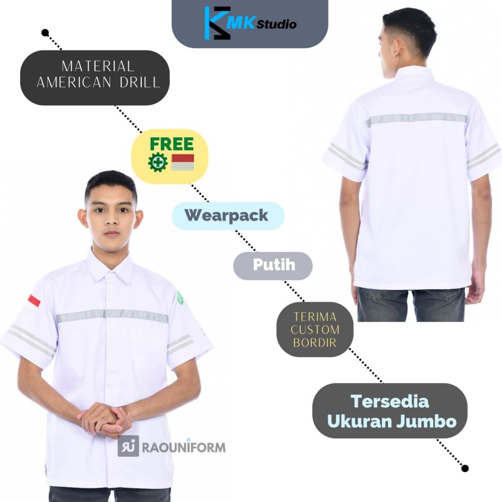 BAJU KEMEJA PRIA KEMEJA ATASAN PRIA SERAGAM KERJA SERAGAM TEKNISI SERAGAM LAPANGAN ATASAN KERJA PRIA