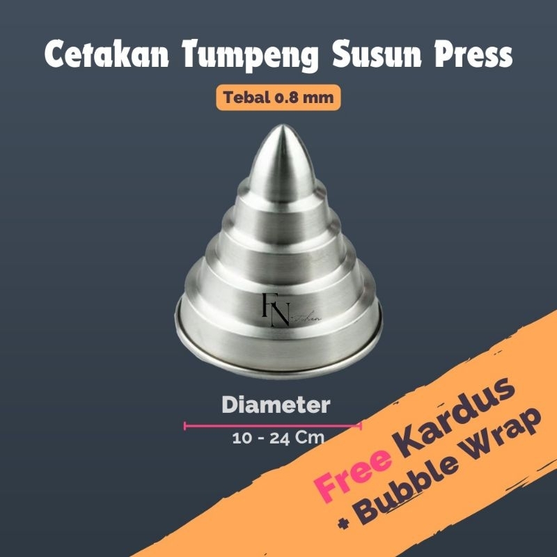CETAKAN TUMPENG SUSUN PRESS/ CETAKAN NASI TUMPENG / CETAKAN TUMPENG