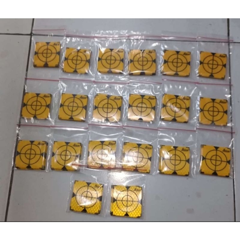

Sticker Target Leica / Stiker Target Total Station Leica 5×5mm
