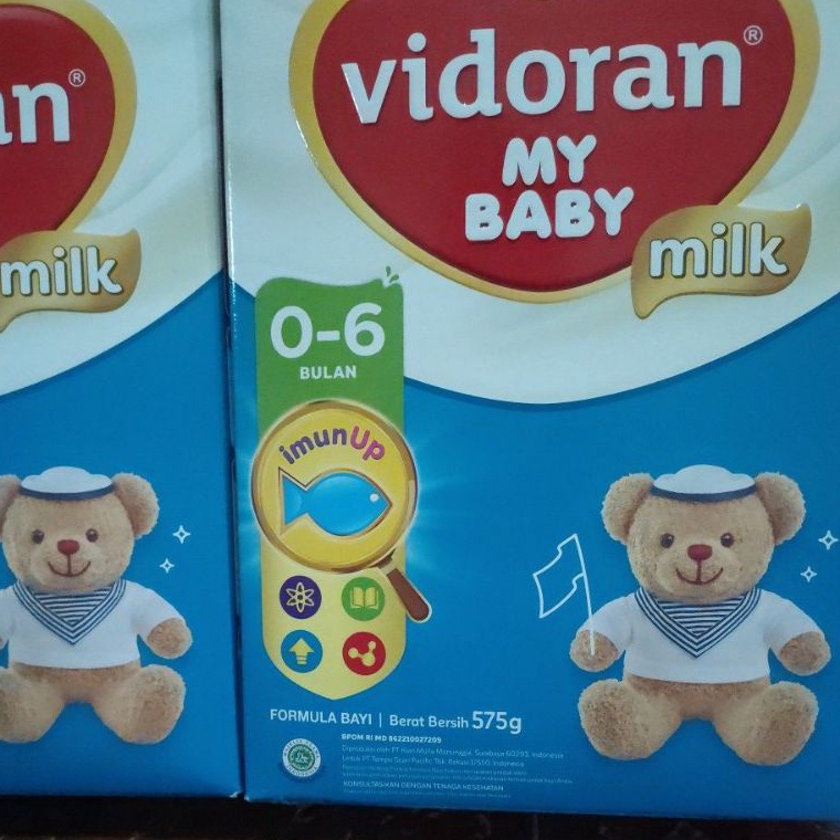 Harga Grosir SUSU FORMULA VIDORAN MY BABY 6 BULAN  612 BULAN BERAT 575 Gram