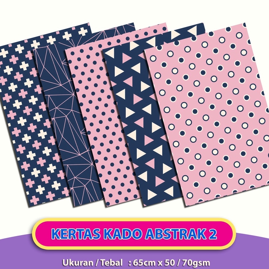 

Khusus Kes Kado Abstrak isi 5 Bungkus Kado Motif Abstract KFH124ABT