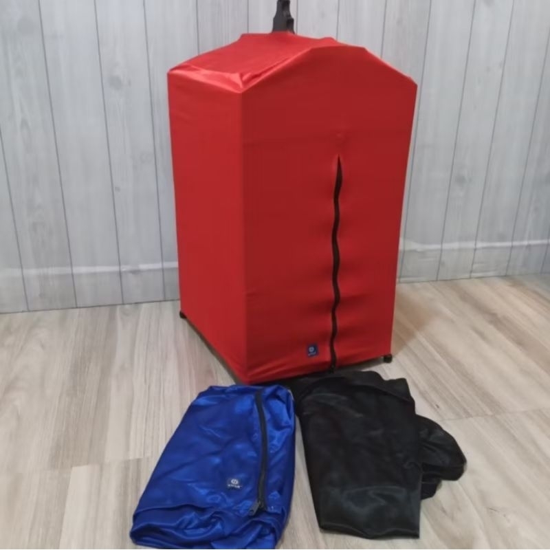 Krodong Sangkar Kotak No.4 Tipis Bahan Kain Abutay Warna Acak/Random Krodong Sangkar Kotak 1 (30×60)