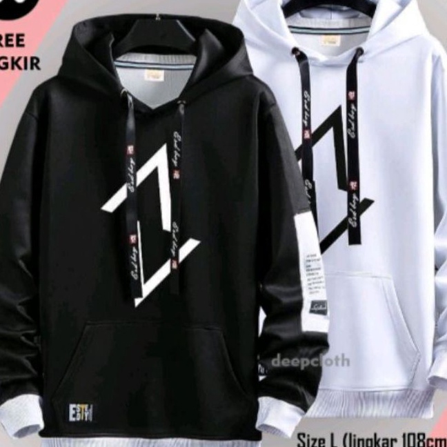 HJ6 Sweater Pria WY Hoodie Remaja Dewasa Sweater Cowo Hoodie flecce