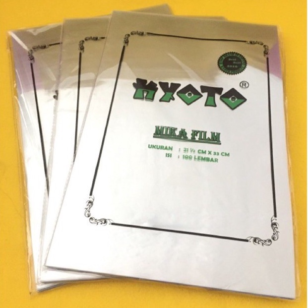 

KODE X4X MIKA JILID Bening FOLIO A4 1 PAK