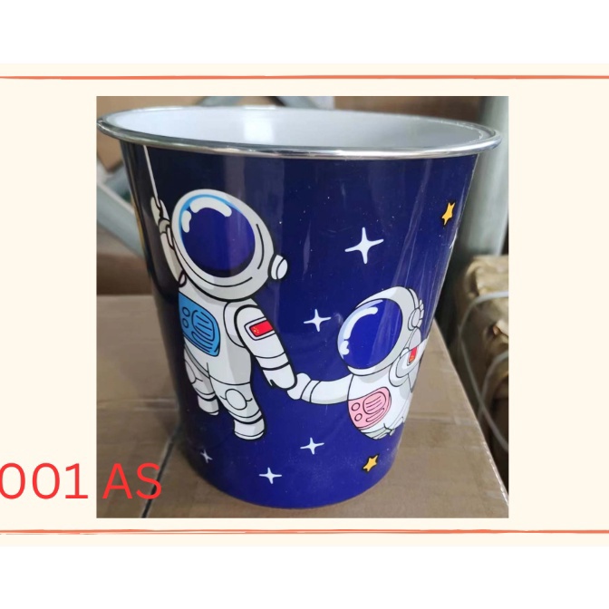 Pilihan 2 PCS TONG SAMPAH TEMPAT SAMPAH  WADAH SNACK BULAT KARAKTER GOODIEBAG AKSESORIS SOUVENIR ULA