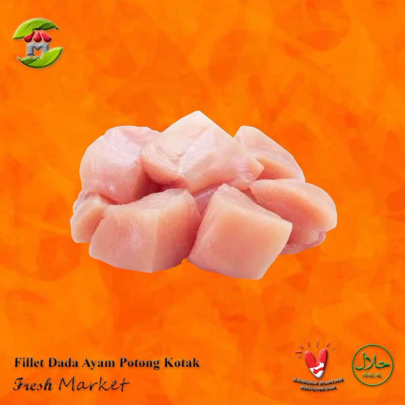 

[Bintaro] Fillet Dada Ayam Potong Kotak Pack 950gr