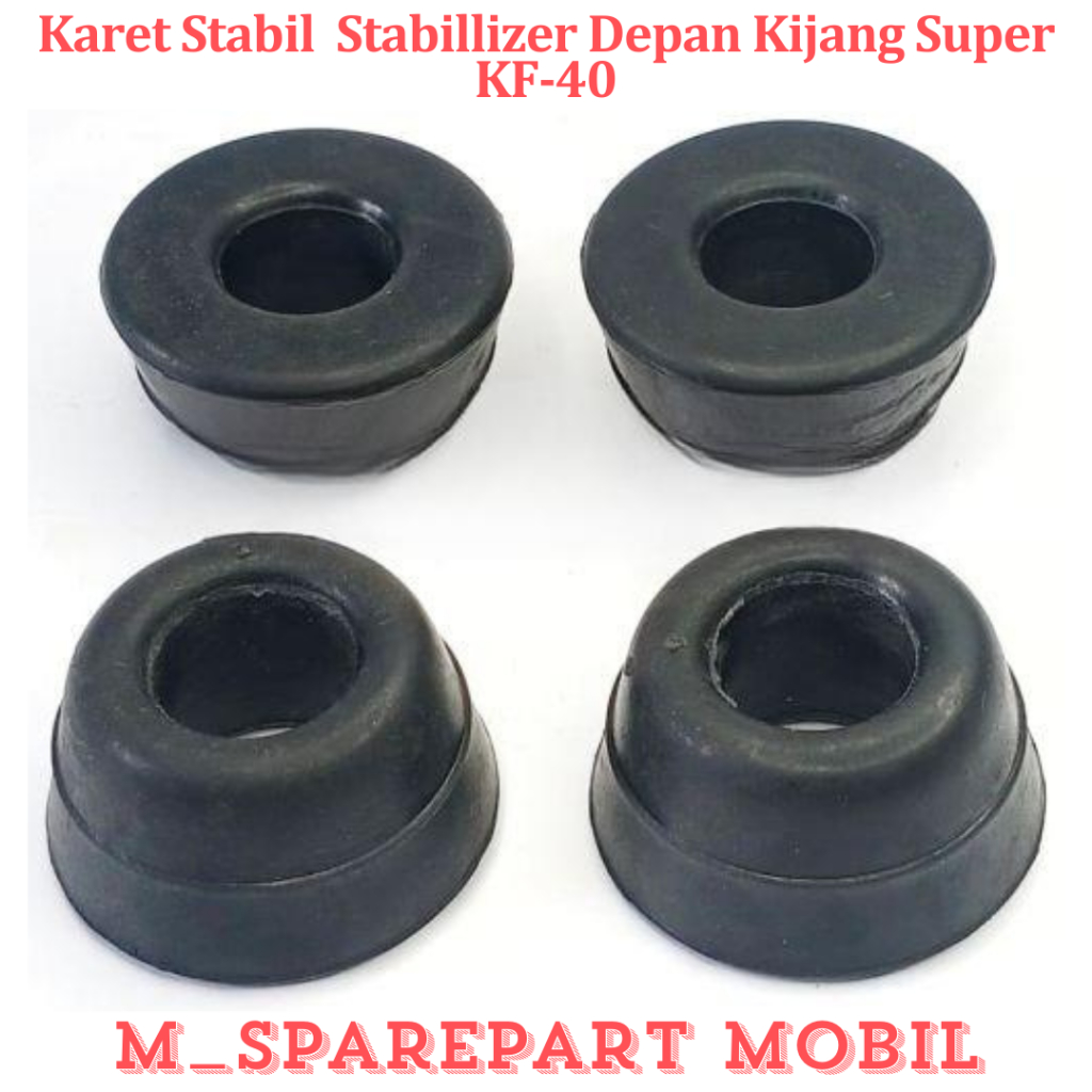 Karet Stabil / Stabillizer Depan Kijang Super KF-40  SPAREPART MOBIL