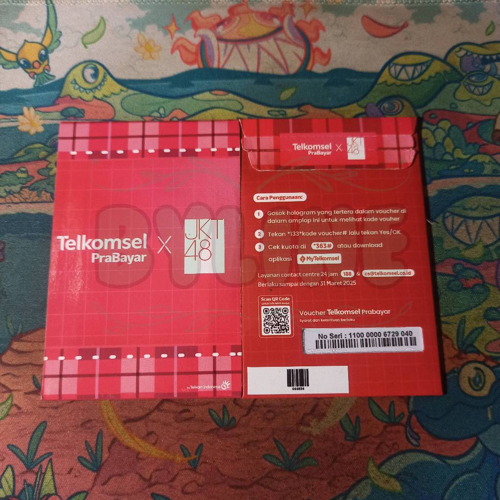 Photocard JKT48 X Telkomsel (PC JKT48 Telkomsel KuWota)