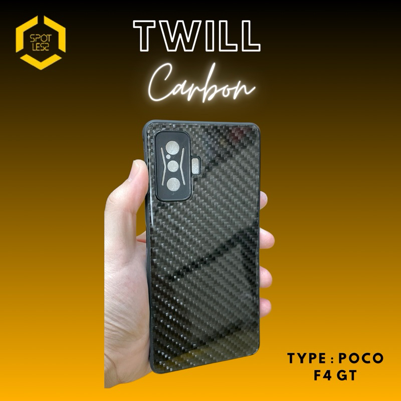 Case Poco F4 GT Carbon Fiber Back