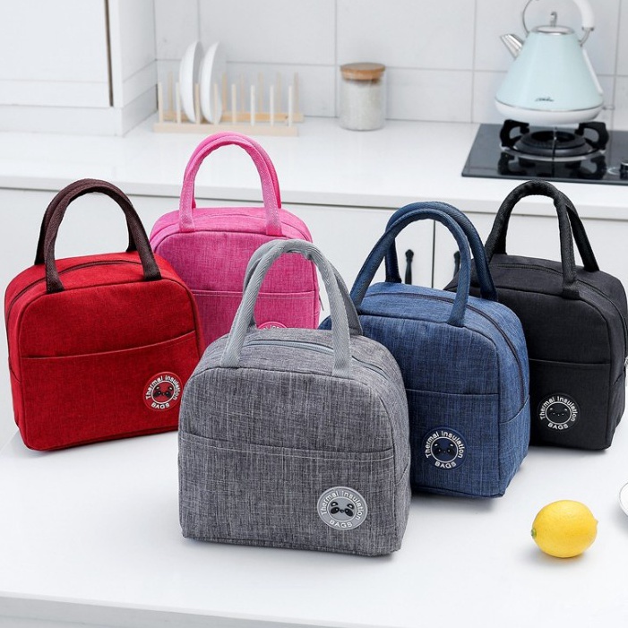 Belanja Nyaman Alibaba1688 Tas Travel Tempat Bekal Lunch Bag Premium Cooler Bag Tempat Penyimpan Mak