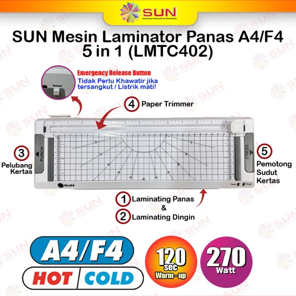 

KODE M3B Mesin Laminating A4 F4 24 mm LME1A4 Bisa Laminating Panas dan Laminasi Dingin untuk KTP Ijasah KK Sertifikat Akte Dokumen Kertas Foto