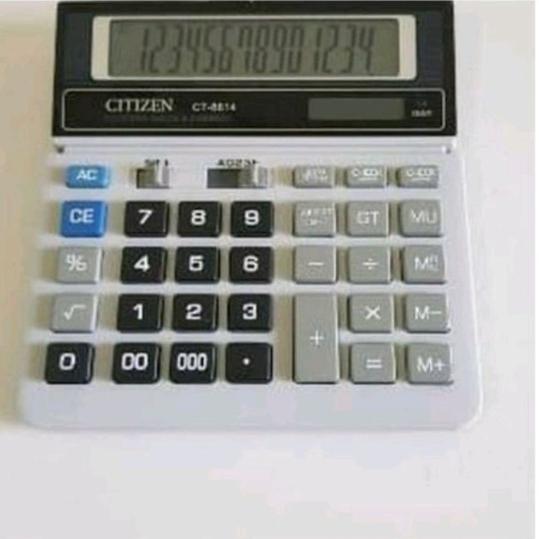 

KODE G46D KALKULATOR DAGANG CITIZEN 14 DIGIT CHECK CORRECT AWET DAN MURAH