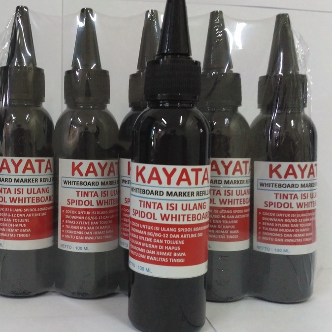 

FG2 Tinta Spidol Whiteboard Kayata 1ml Tinta isi ulang dan refill spidol whiteboardper botol
