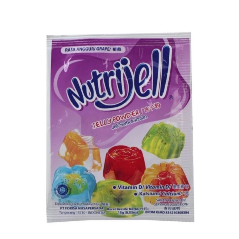 

NUTRIJELL JELLY GRAPE 15GR