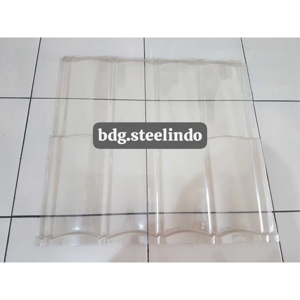 Atap Genteng Metal Transparan  2 x 4 / Genteng Fiber Bening  2x4