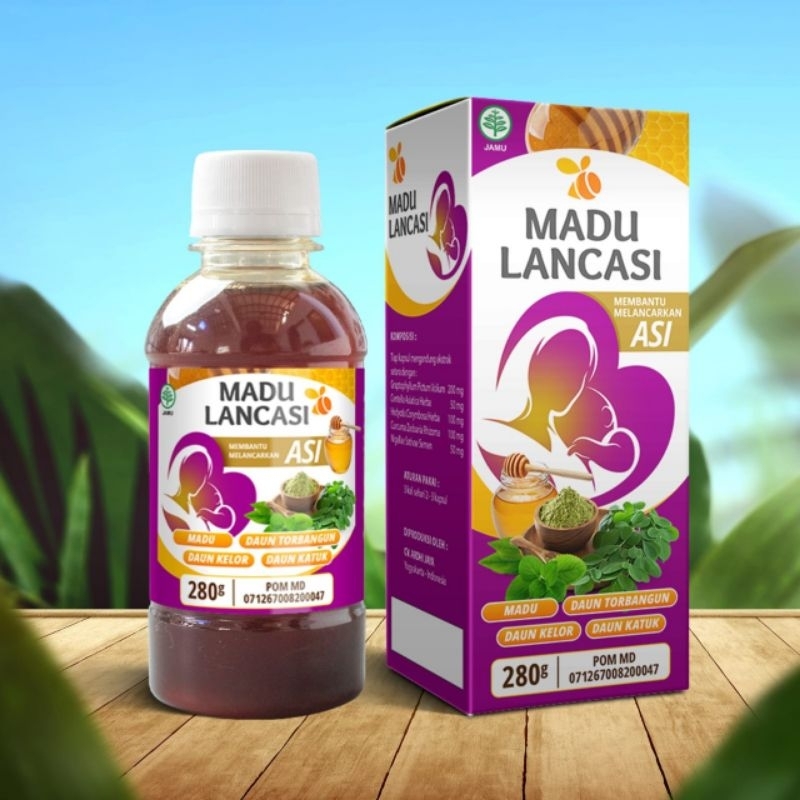 

Madu LANCASI Isi 280gram kaya akan kalsium dan juga merupakan supplement pelancar yg sangat baik dikonsumi menjelang melahirkan maupun setelah melahirkan.