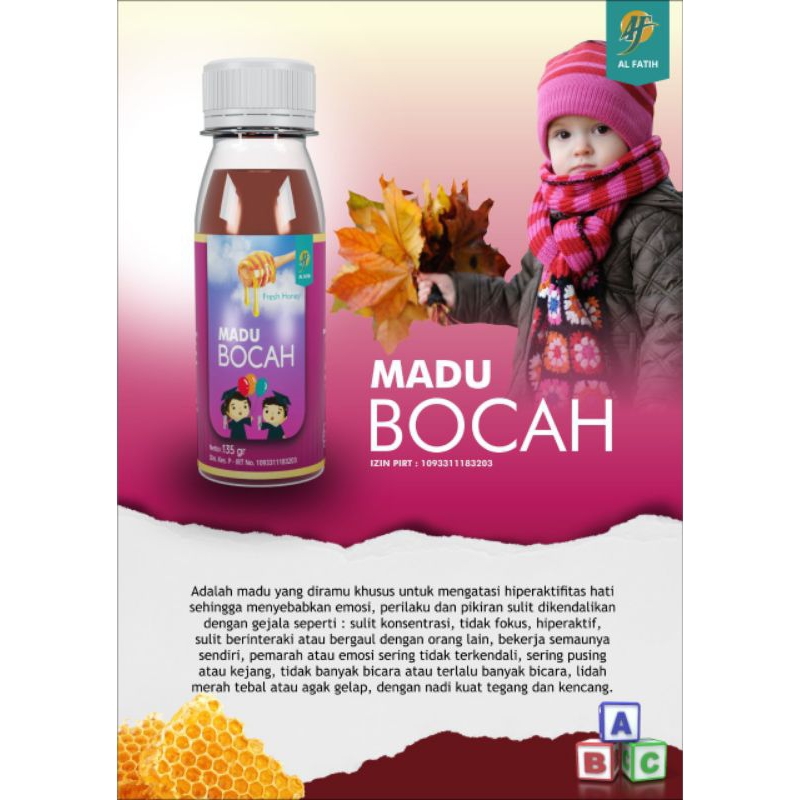 

MADU BOCAH - BANTU MENGATASI ANAK AUTIS DAN HIPERAKTIF