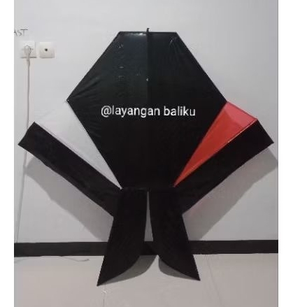 layangan cotek blolong siap mengudara
