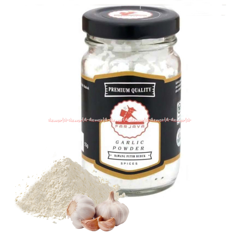 

Farjava Bawang Putih Bubuk Garlic Powder Spices Kemasan Botol Premium Kaldu Sapi
