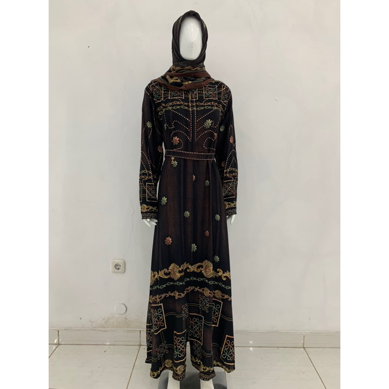 ABAYA HIKMAT PREMIUM A3870-06/ABAYA IMPOR SAUDI/ABAYA SUADI