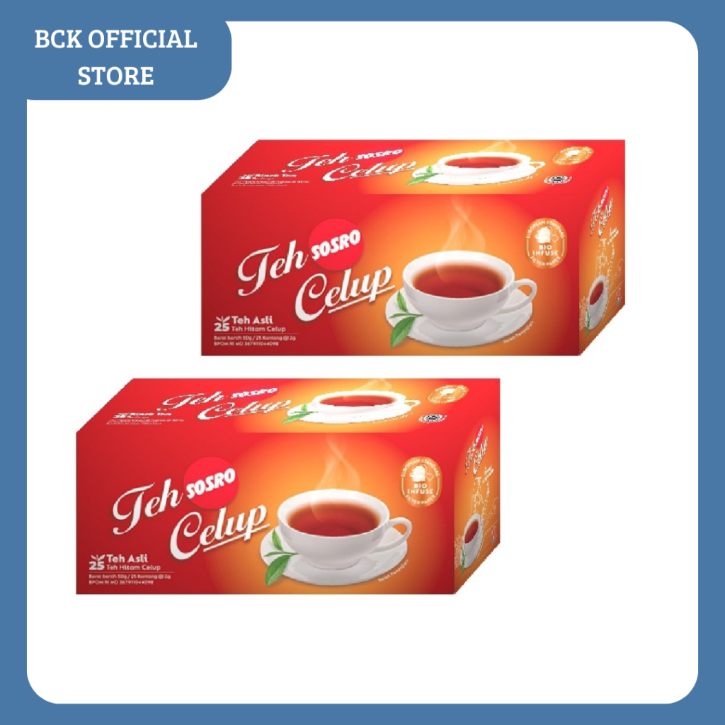 

Teh Celup Sosro 25 Kantong (1box)