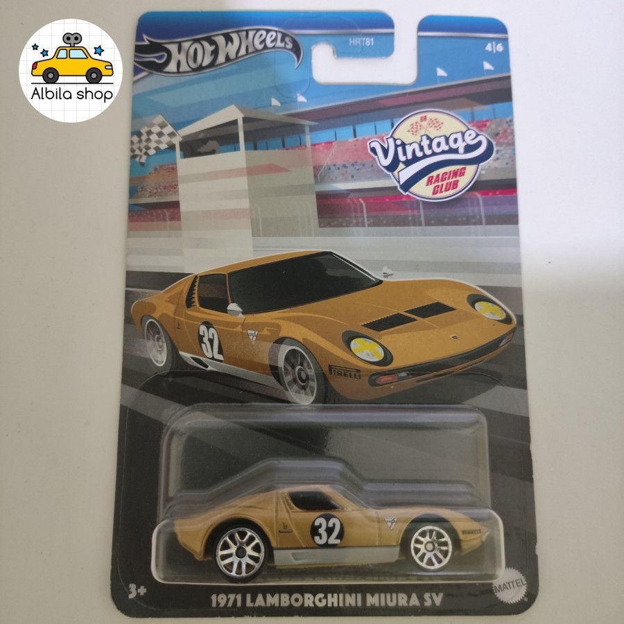 Lamborghini Miura SV 1971 Hot Wheels Klasik