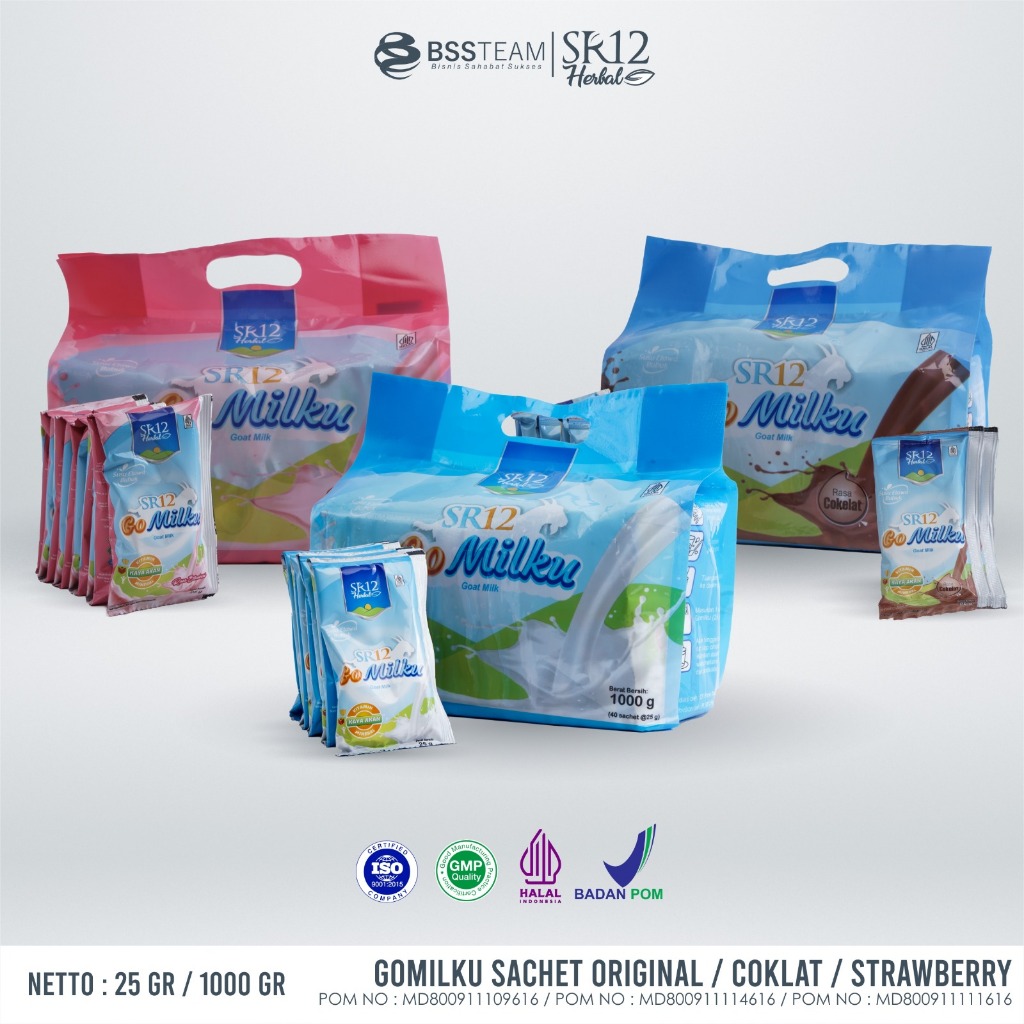 

GOMILKU SR12 SACHET/SUSU BUBUK SACHET