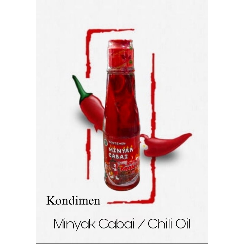 Chili Oil / Minyak Cabai "KONDIMEN" level 20