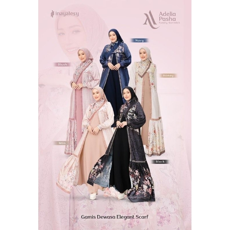 GAMIS ADELIA PASHA ELEGANT SERIES MOM SET SCRAF