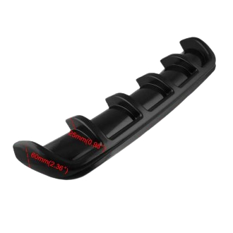 Diffuser Pelindung Bumper Belakang Mobil Universal