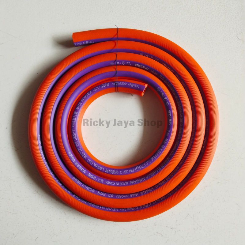 Selang Kompor Gas LPG YASUNG Original Made In Korea Yasung Kompor LPG Tekanan Tinggi/Rendah