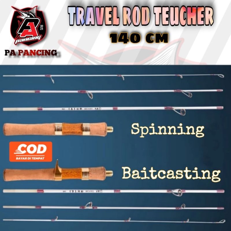 Joran Travel Rod Teucher 140 cm