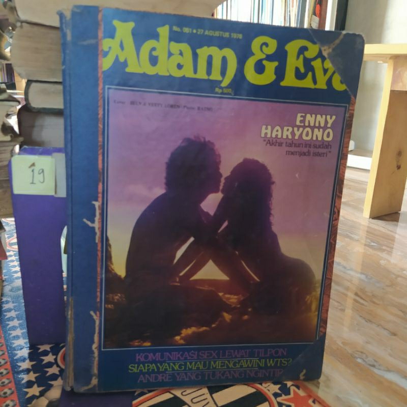 BUNDEL MAJALAH ADAM DAN EVA TAHUN 1978
