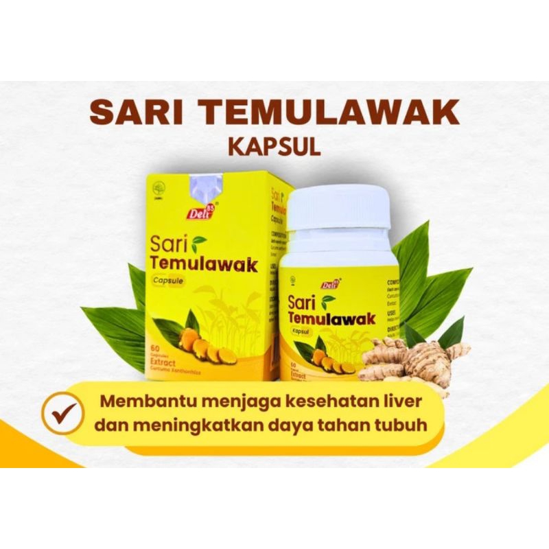 

保肝片 SARI TEMULAWAK KAPSUL 60'S BAO GAN PIAN EXTRACT CURCUMA XANTHORRHIZA