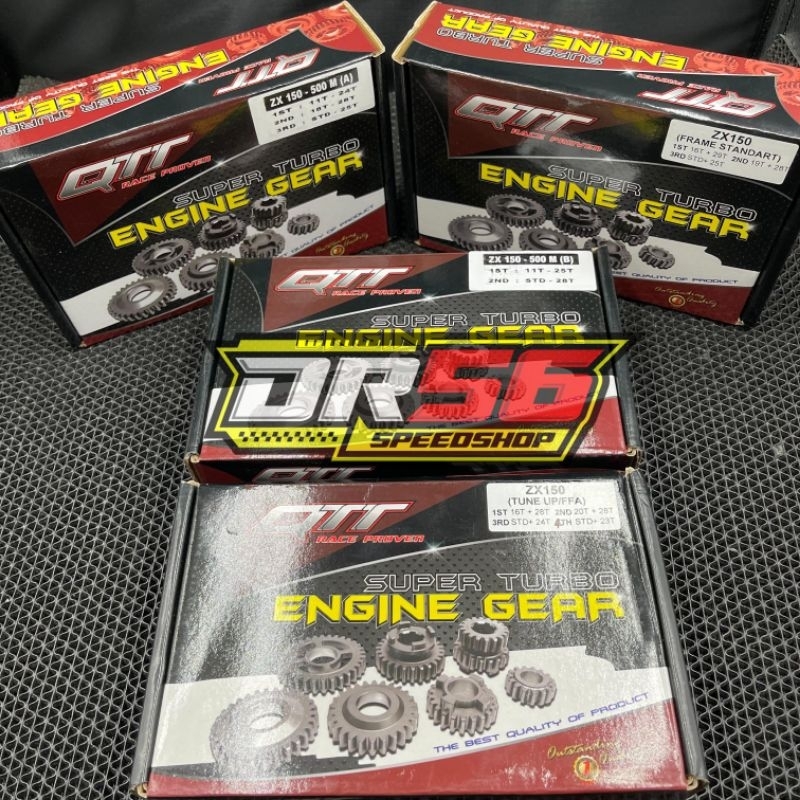 RASIO QTT NINJA 150 R SS RR ZX150 SUNMORY FRAME STD TUNE UP 500M