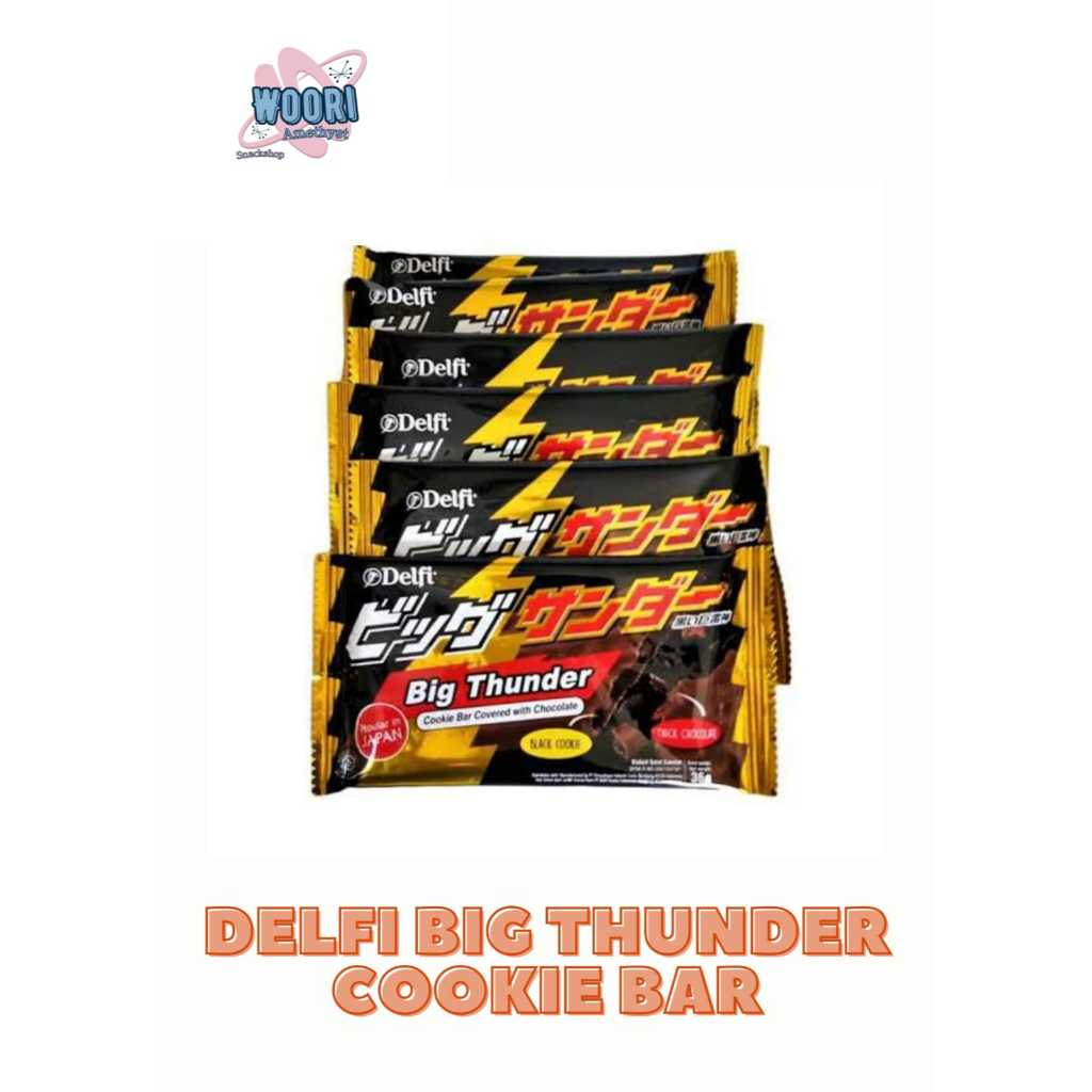 

DELFI BIG THUNDER 36GR/DELFI BLACK THUNDER 36GR COKELAT COOKIE BAR CHOCOLATE 36 GRAM