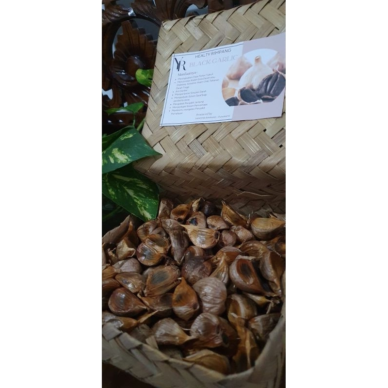 

Black Garlic Bawang Hitam 500gram