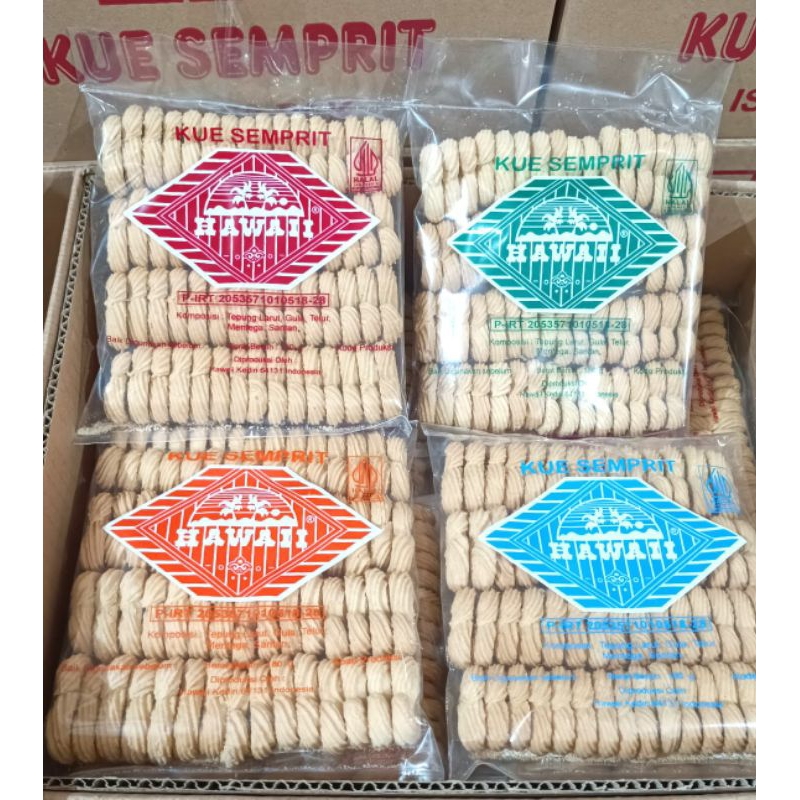 

Kue Semprit Hawai isi 180gr - Jajan Kiloan/Oleh-Oleh Khas Semarang