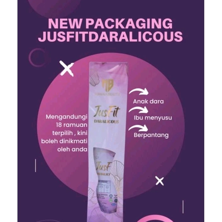 Jusfit Daralicious (Original AS Cosmetics)